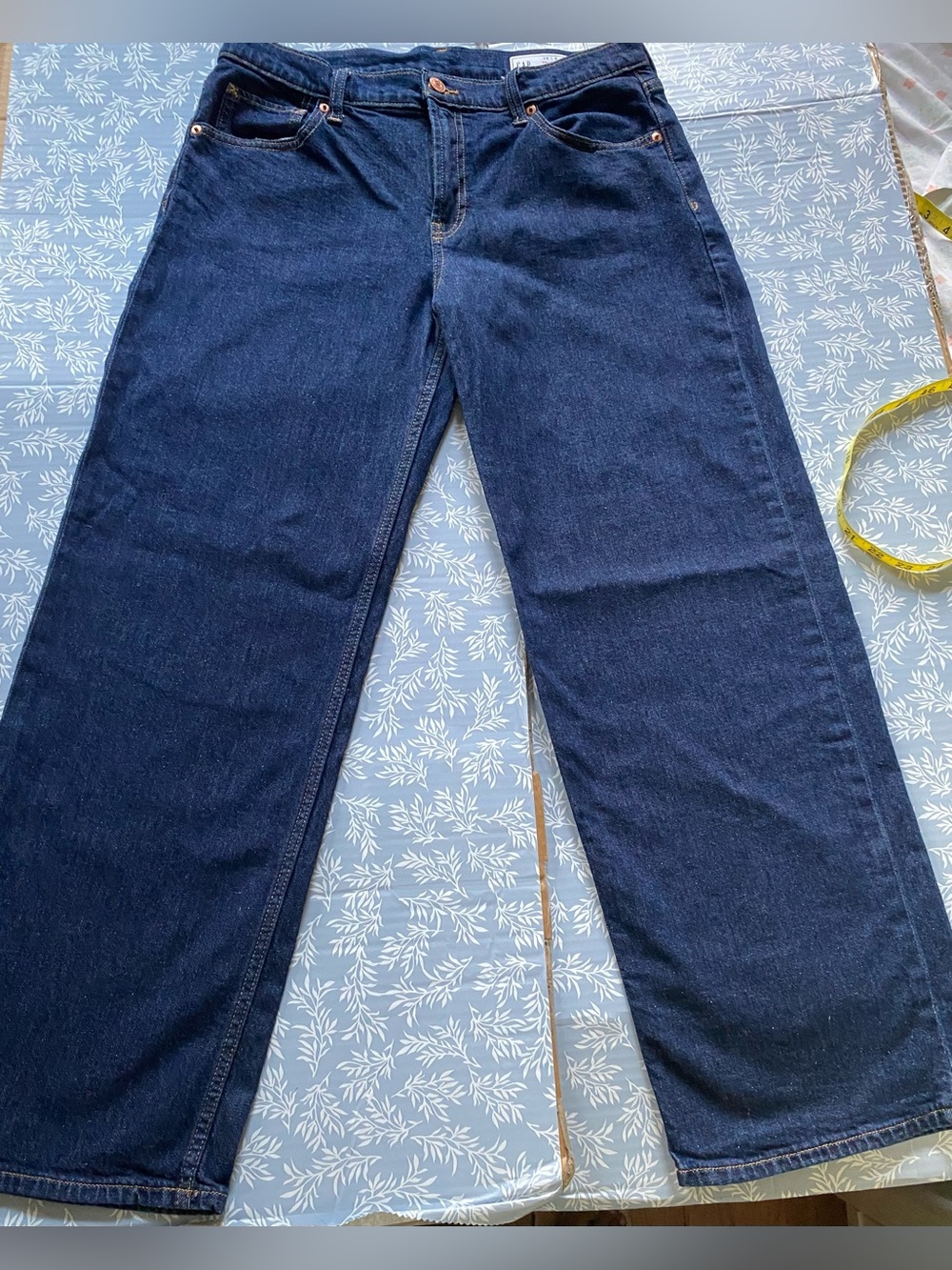 GAP Men's Dark Blue Relaxed Fit Jeans
